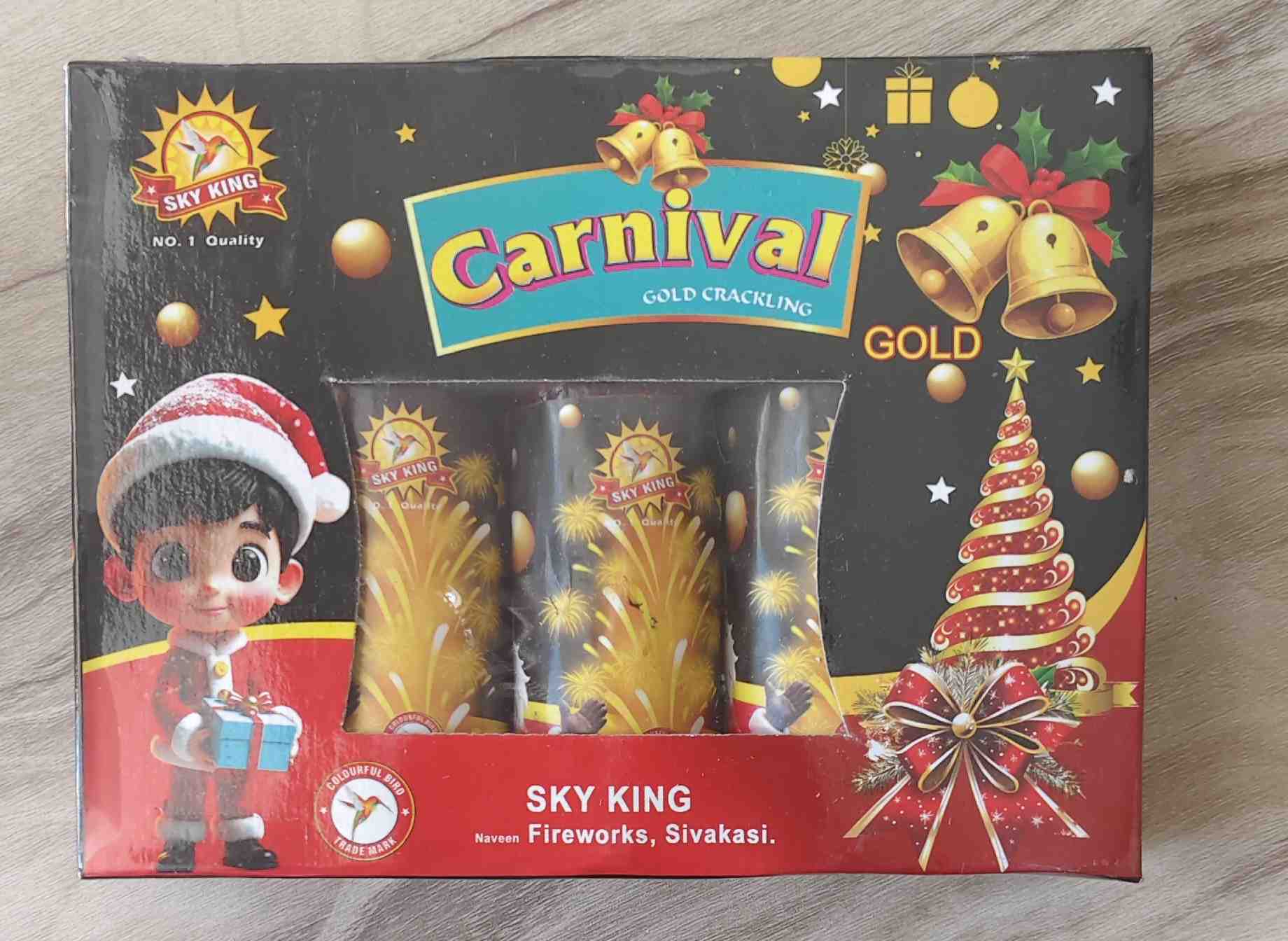 Carnival gold (3pcs)