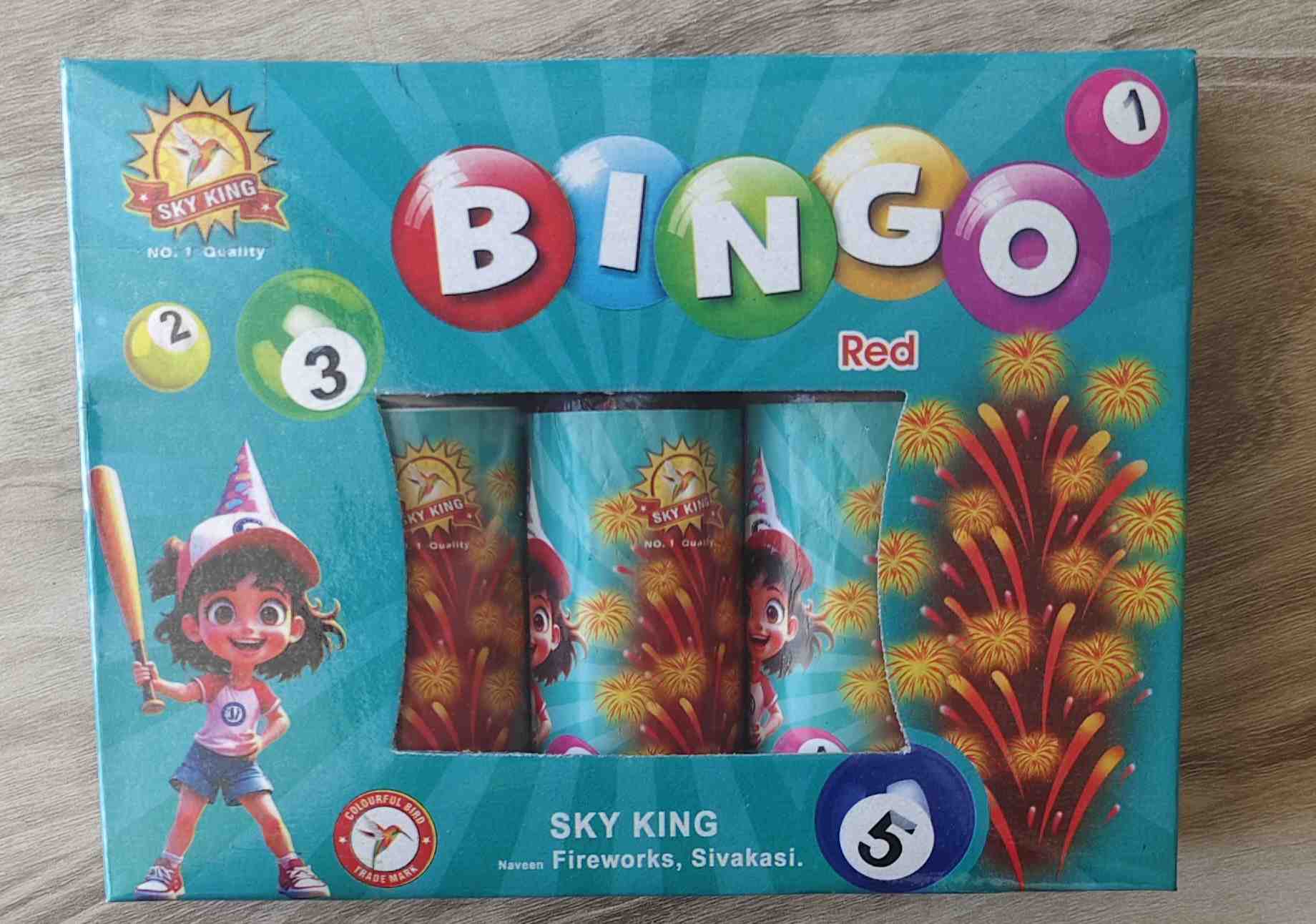 Bingo red (3pcs)