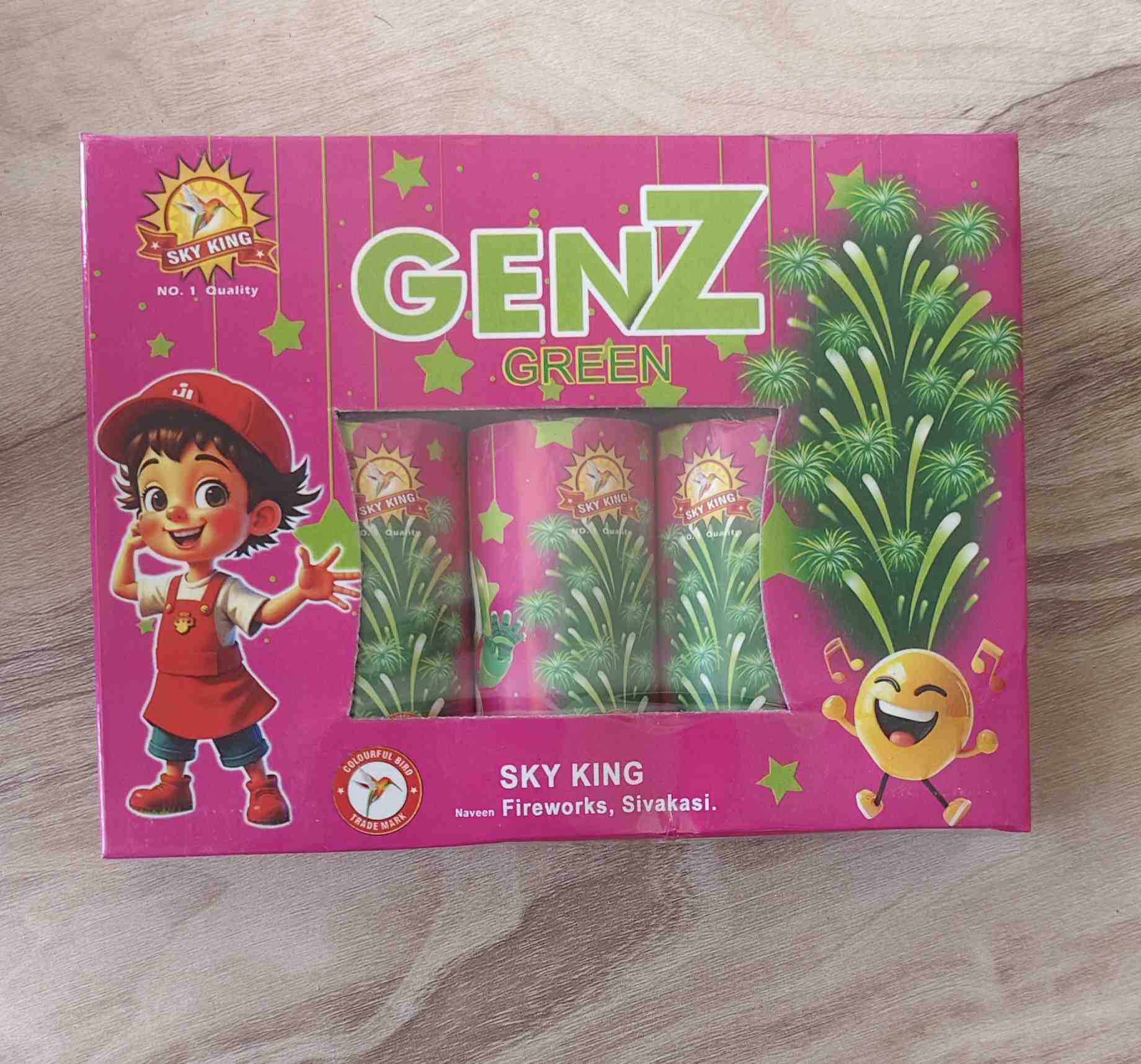 Genz green (3 pcs)